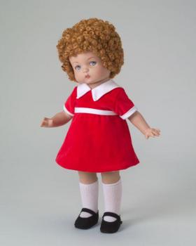 Effanbee - Little Orphan Annie - Annie Classic Red Dress - Outfit Only - Outfit